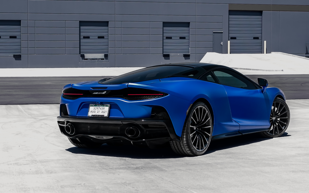 Unleashing the Beast: The Matte Anodized Blue Transformation of a McLaren GT at SpeedEFX