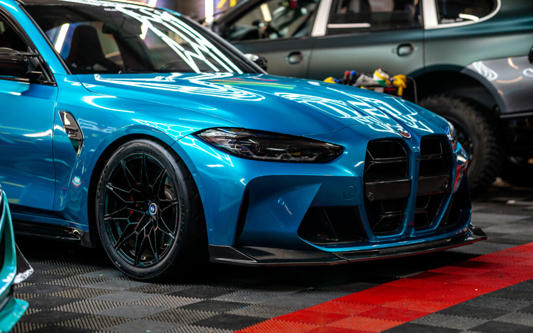 An Encore Presentation: The BMW G80 M3 Competition Makes a Dashing Return in Tizzy Teal at SpeedEFX
