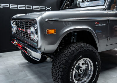 Restomod Ford Bronco fully protected with xpel ppf and ceramic coating