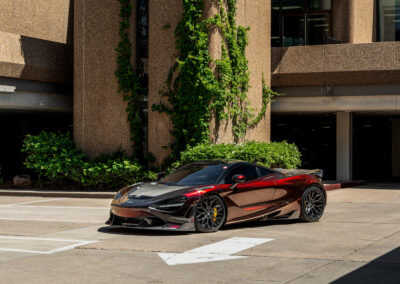 Front shot of the completed Mclaren 720s